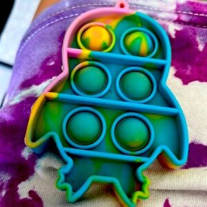 A pop it rainbow colored